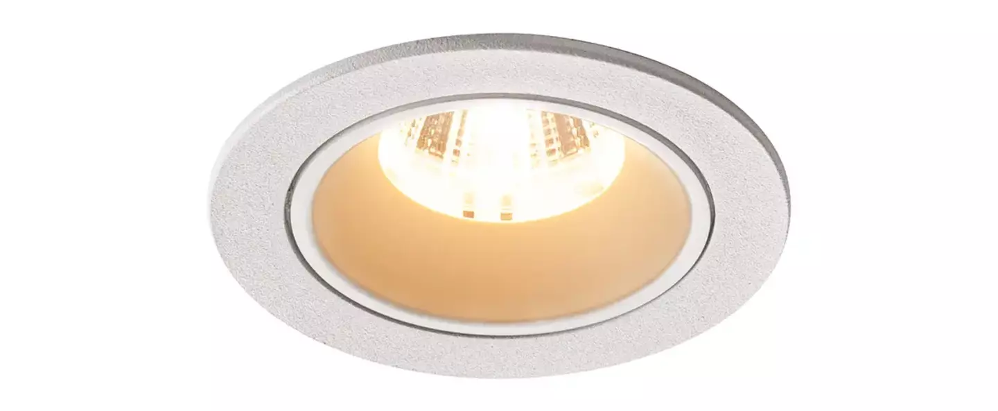 Spot encastrable numinos s blanc led 2700k 720 lm o8cm h5 2cm slv normal