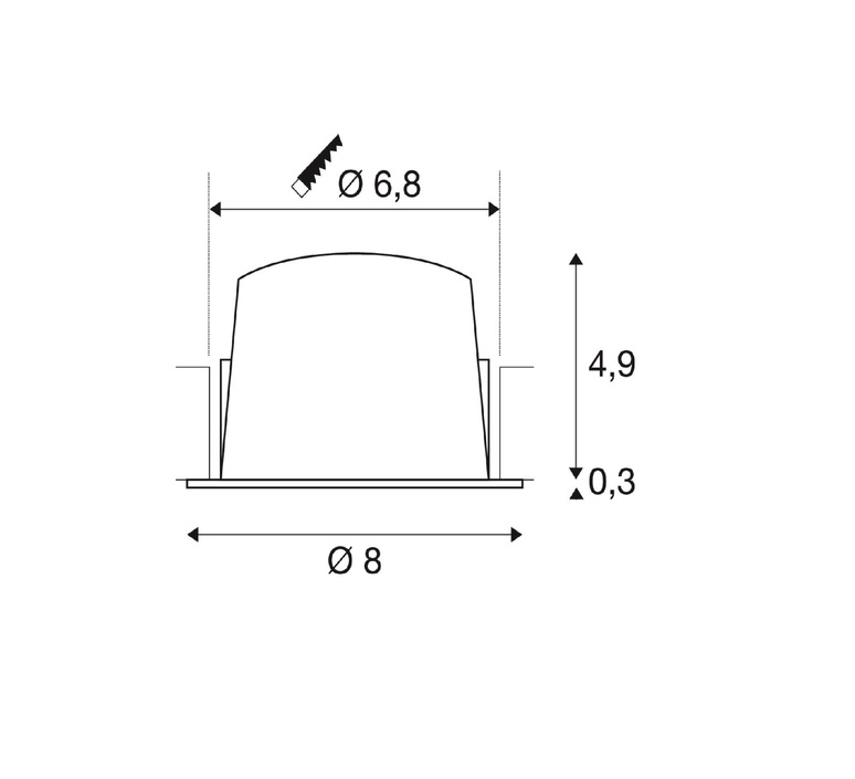 Numinos s studio slv spot encastrable recessed light  slv 1003788  design signed nedgis 163529 product