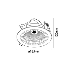 Optic encastrable cri 95 studio faro lab spot encastrable recessed light  faro 032003901  design signed nedgis 135877 thumb