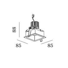 Plano ip44 1 0 led studio wever ducre spot encastrable recessed light  wever et ducre 118861w5  design signed nedgis 150999 thumb