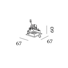 Plano petit 1 0 led studio wever ducre spot encastrable recessed light  wever et ducre 162461q9  design signed nedgis 175564 thumb