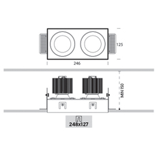 Ringo box 2 2 f studio onok spot encastrable recessed light  onok rf22a10n33bbs  design signed nedgis 134465 thumb