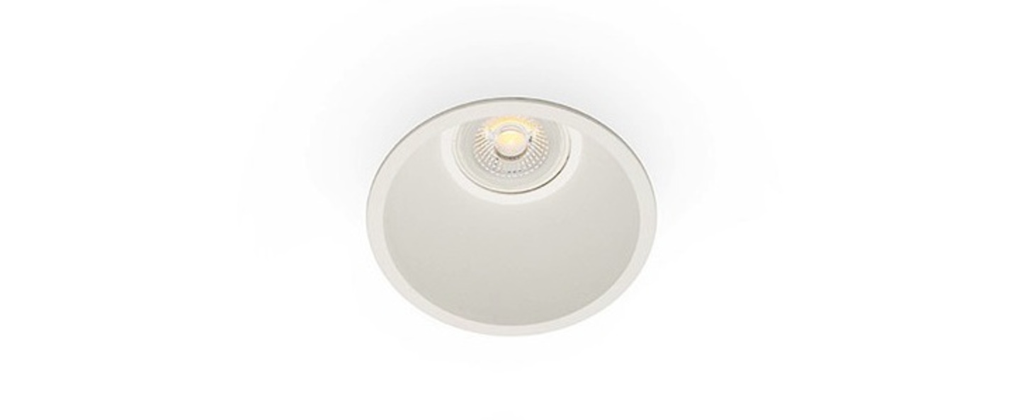 Spot encastrable salle de bain fresh ip44 blanc o90mm h60mm faro normal