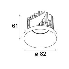 Smart kup 82 40  studio modular spot encastrable recessed light  modular 12471332  design signed nedgis 154667 thumb