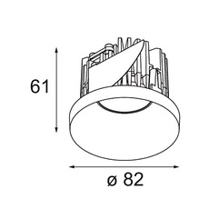 Smart kup recessed 82 1x studio modular spot encastrable recessed light  modular 12471409  design signed nedgis 159281 thumb