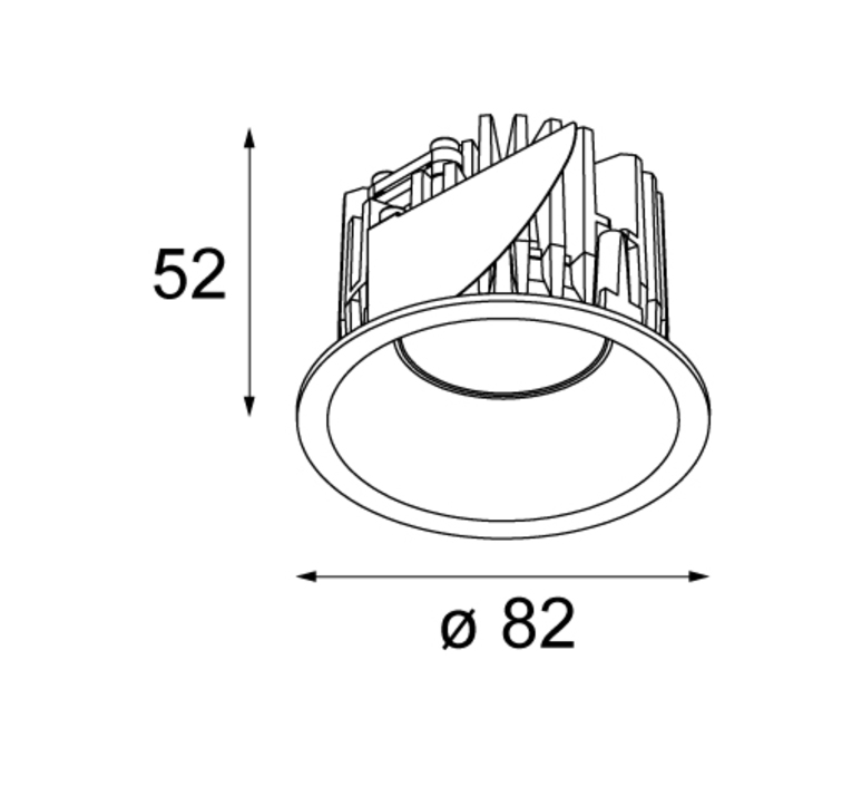 Smart lotis studio modular spot encastrable recessed light  modular 12862009  design signed nedgis 152638 product