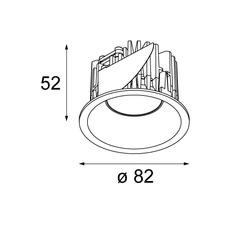 Smart lotis studio modular spot encastrable recessed light  modular 12862009  design signed nedgis 152638 thumb