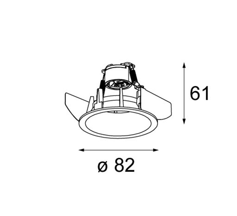 Smart lotis gu10 studio modular spot encastrable recessed light  modular 12450209  design signed nedgis 135909 product