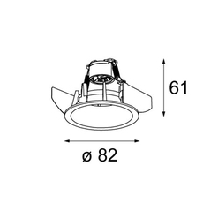 Smart lotis gu10 studio modular spot encastrable recessed light  modular 12450209  design signed nedgis 135909 thumb