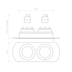 Minima round twin adjustable studio astro spot encastrable recessed light  astro lighting 1249028  design signed nedgis 166408 thumb