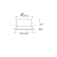 Verlux  spot encastrable  slv 112682  design signed nedgis 212563 thumb