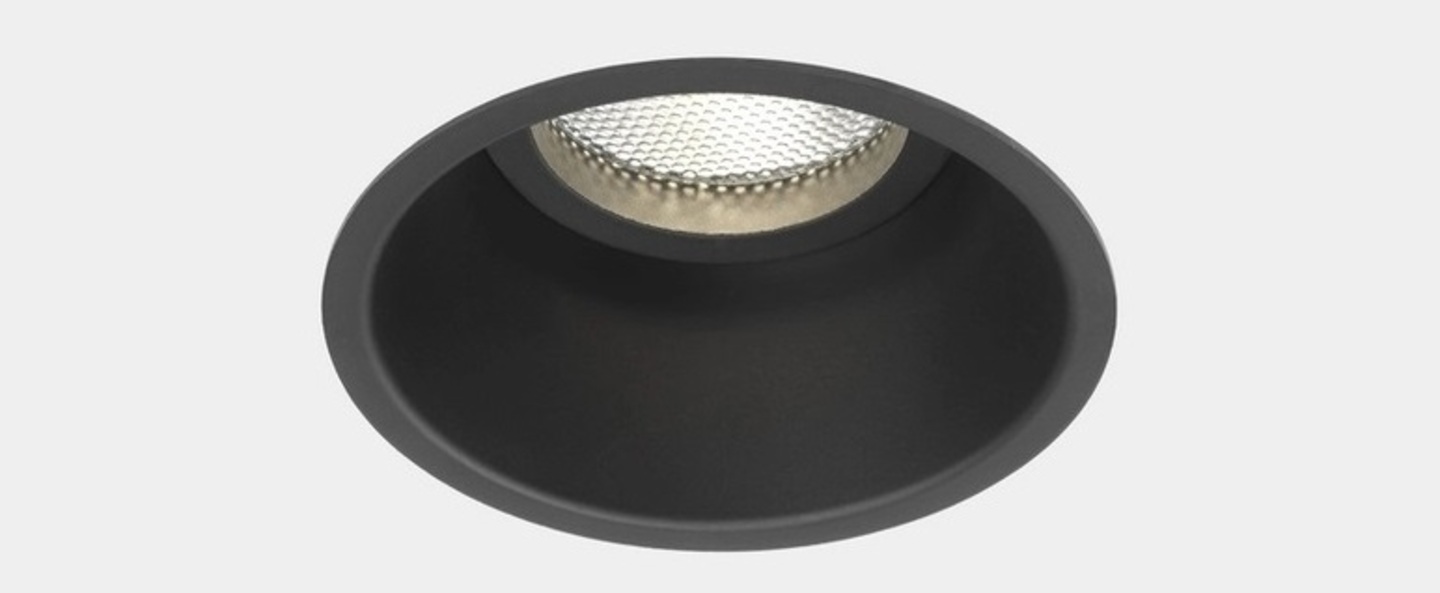 Spot minima round noir o8cm h13cm astro lighting normal