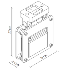 Airtek one module 2 25  quel designer edmondo testaguzza spot pour rail  karman ac303n2f25  design signed nedgis 198461 thumb