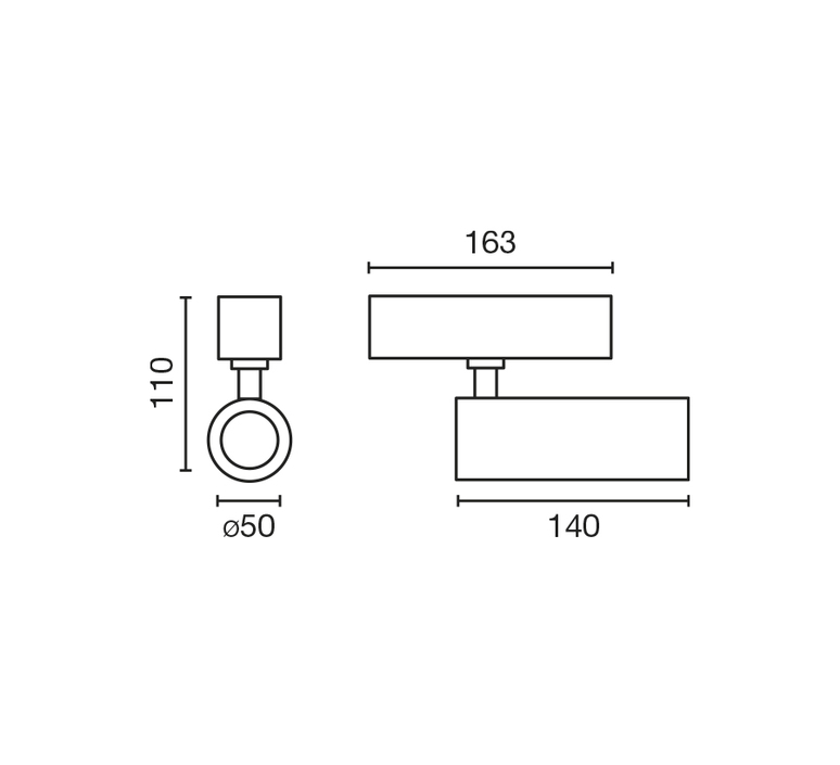 Neso hole  spot pour rail  faro 5010802722  design signed nedgis 210904 product