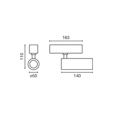 Neso hole  spot pour rail  faro 5010802722  design signed nedgis 210904 thumb