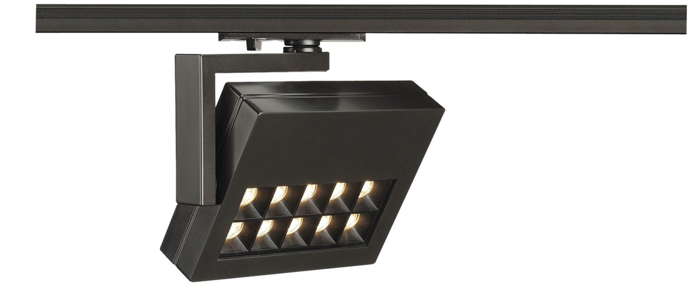 banner-image Spot profuno pour rail monophase 230v noir led 3000k 1020lm l15 5cm h13 4cm slv normal