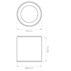 Kos round studio astro spot salle de bain bathroom spot light  astro 1326001  design signed nedgis 102677 thumb