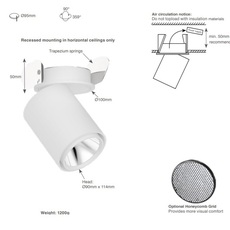 Atlas studio doxis spot semi encastre semi recessed light  doxis 1042 22 927 01  design signed nedgis 104010 thumb