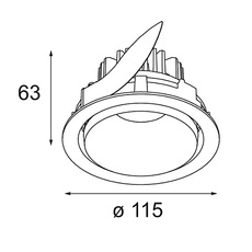 Smart kup recessed adjustable 115 1x studio modular spot spot light  modular 12791009  design signed nedgis 157754 thumb