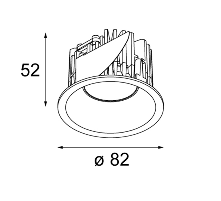 Smart lotis 82 led ge medium 25  studio modular spot spot light  modular 12441009  design signed nedgis 121195 product