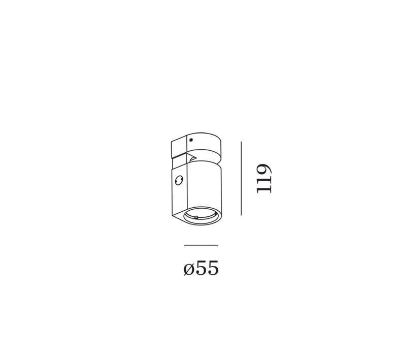 Sqube on base 1 0 led studio wever ducre spot spot light  wever et ducre 144264w2  design signed nedgis 108863 product