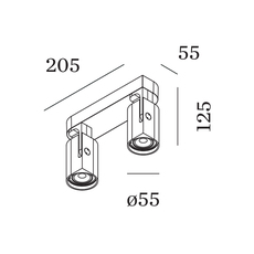 Sqube on base 2 studio wever ducre spot spot light  wever et ducre w144520w0  design signed nedgis 120729 thumb