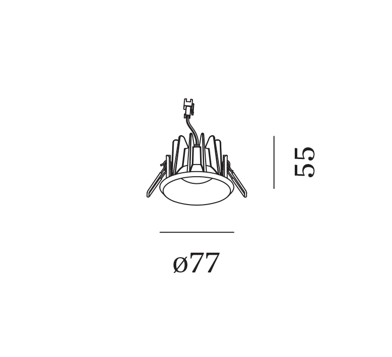 Taio round ip65 1 0 led studio wever ducre spot spot light  wever et ducre 180181b3  design signed nedgis 142000 product