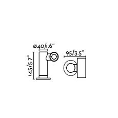 Tono estudi ribaudi spot spot light  faro 73150   design signed nedgis 72810 thumb