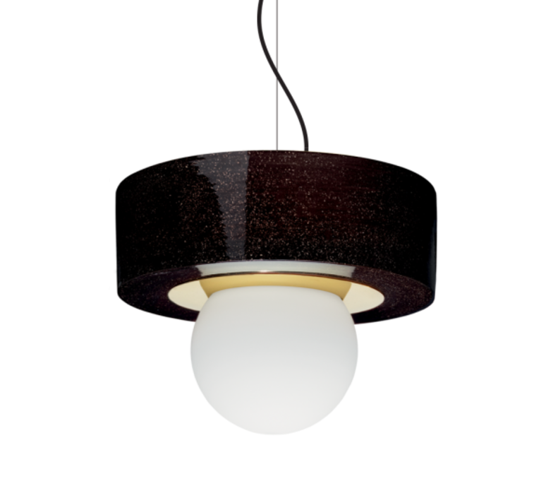 2 02 sophie gelinet et cedric gepner suspension pendant light  haos 2 02 noir  design signed 41782 product