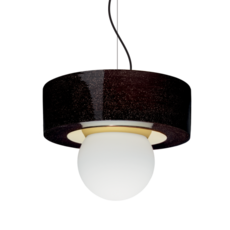 2 02 sophie gelinet et cedric gepner suspension pendant light  haos 2 02 noir  design signed 41782 thumb