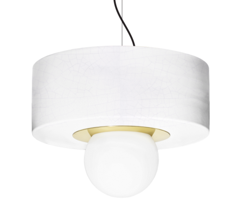 2 03 sophie gelinet et cedric gepner suspension pendant light  haos 2 03 blanc  design signed 41793 product