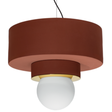 2 04 sophie gelinet et cedric gepner suspension pendant light  haos 2 04 brique  design signed 41799 thumb