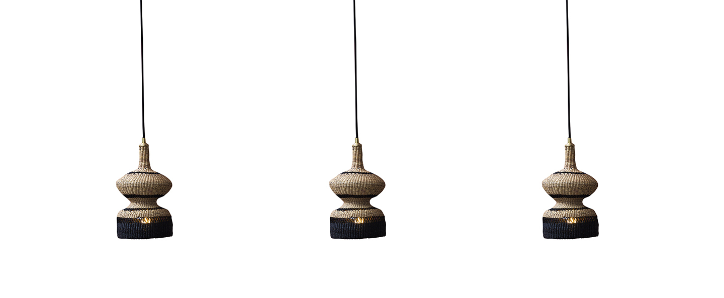 Suspension 2 tier naturel l15cm h24cm golden editions normal