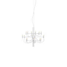 2097 18 clear bulbs  gino sarfatti suspension pendant light  flos a1352009  design signed nedgis 177493 thumb