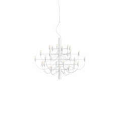 2097 30 clear bulbs  gino sarfatti suspension pendant light  flos a1402009  design signed nedgis 177491 thumb