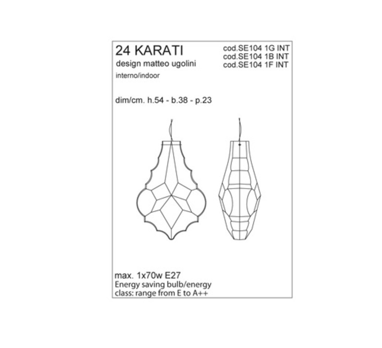 24 karati matteo ugolini karman se104 1g int luminaire lighting design signed 24250 product