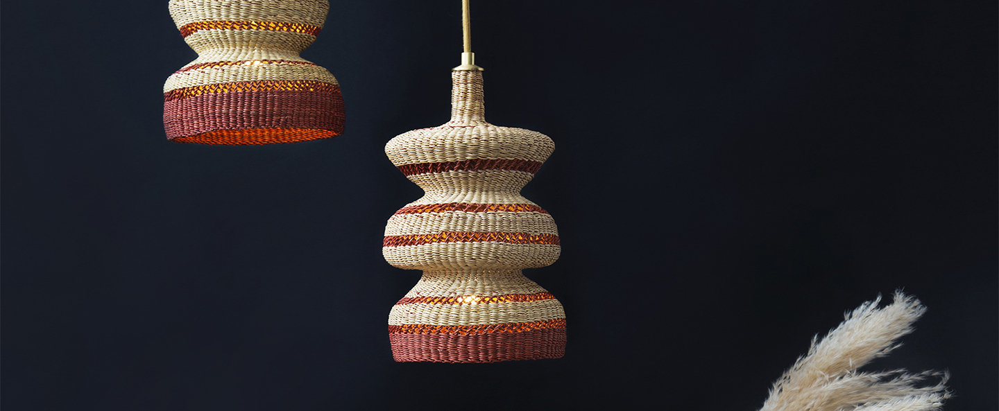 banner-image Suspension 3 tier gingembre l15cm h31cm golden editions normal