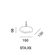 6er starglow simone luling suspension pendant light  eloa sta 6er ygb ygb ssm cor tur cor  design signed nedgis 161713 thumb