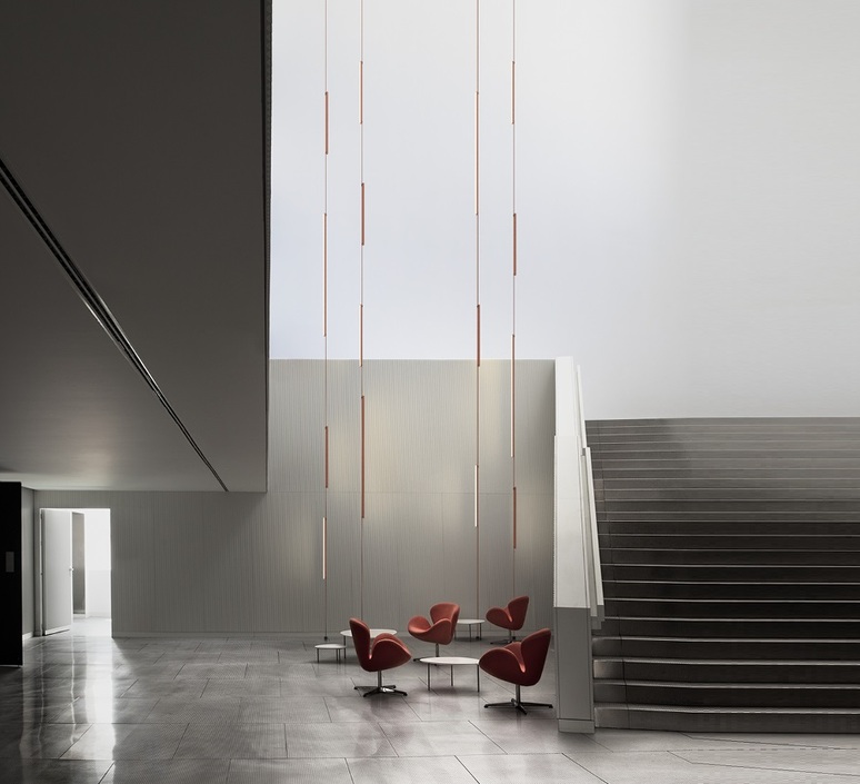 Plusminus  suspension  vibia plusminus terracotta  design signed nedgis 214671 product