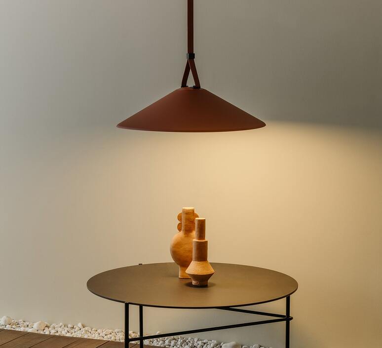 Plusminus  suspension  vibia plusminus terracotta  design signed nedgis 214673 product