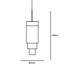 A spire susanne nielsen suspension pendant light  ebb and flow  la102010  design signed nedgis 171159 thumb