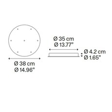 A tube nano cluster 7 pieces avec rosace  suspension  lodes 15828 4020x2 15827 4020x3 15826 4020x2 r04l07 2000  design signed nedgis 210654 thumb