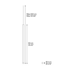 A tube nano cluster 7 pieces avec rosace  suspension  lodes 15828 4020x2 15827 4020x3 15826 4020x2 r04l07 2000  design signed nedgis 210657 thumb