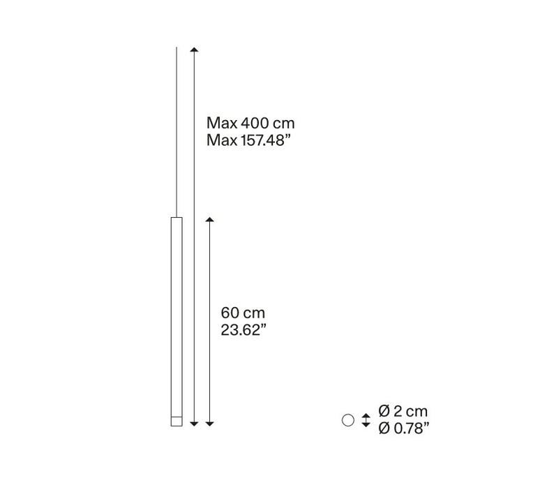 A tube nano medium 1 piece  suspension  lodes 15827 4535  design signed nedgis 210099 product