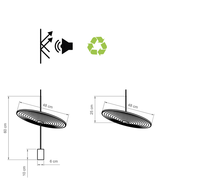 Calma c  suspension accoustique  luxcambra 1623  design signed nedgis 206127 product