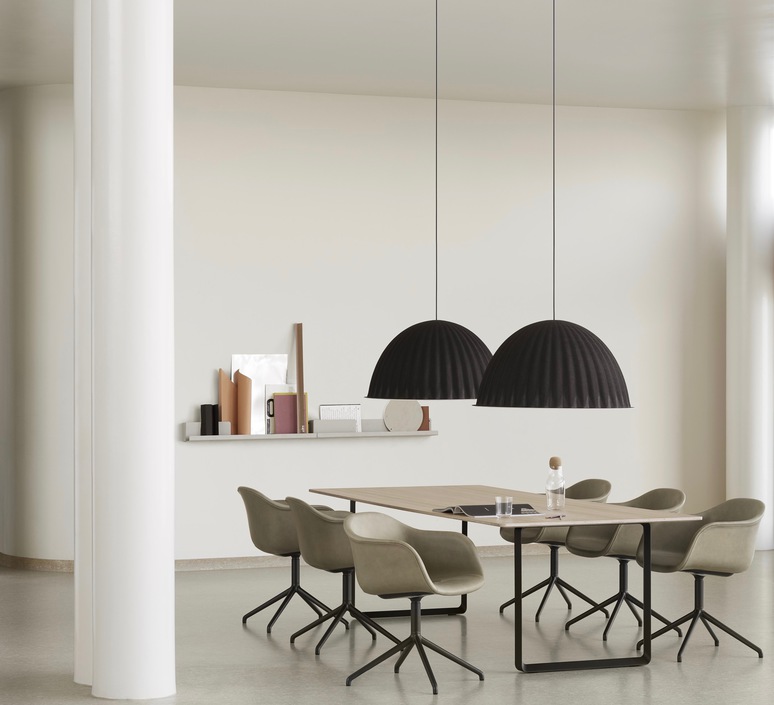 Acoustique under the bell iskos berlin suspension pendant light  muuto 24040  design signed nedgis 71835 product