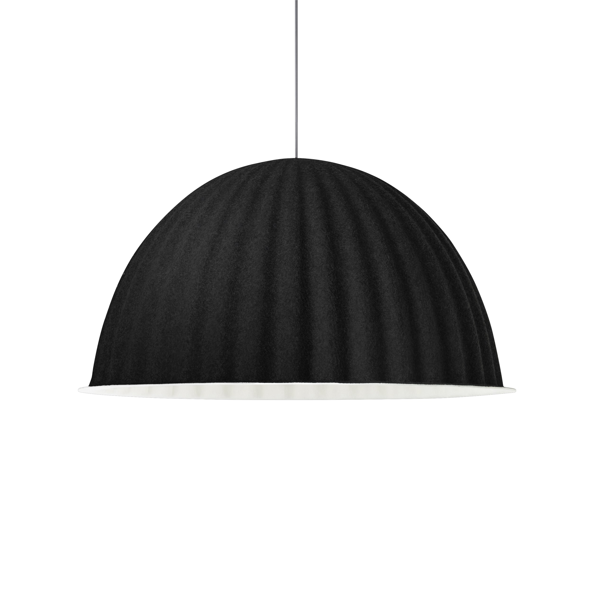Suspension, acoustic, UNDER THE BELL, black, Ø82cm, H46cm - Muuto