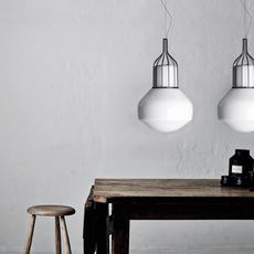 Aerostat f27 metal base guillaume delvigne suspension pendant light  fabbian f27a13 24  design signed 56649 thumb