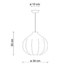 Afoxe grande giorgio biscaro suspension pendant light  ferroluce c2641 vsa  design signed nedgis 162618 thumb