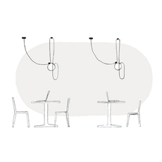 Aim ronan et erwan bouroullec suspension pendant light  flos f0092009   design signed 99564 thumb